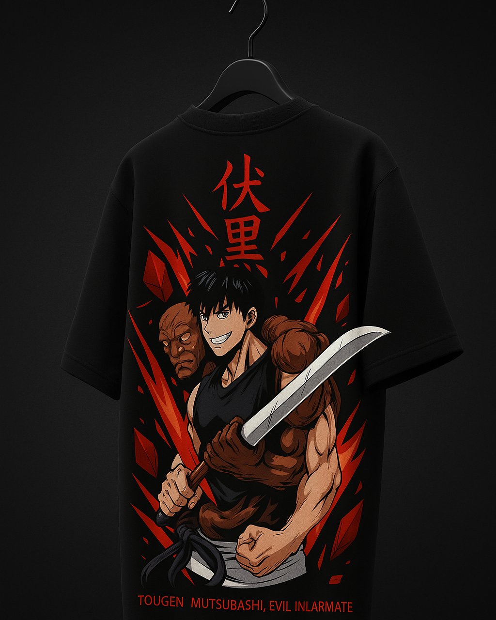 TOJI FUSHIGURO OVERSIZED TSHIRT