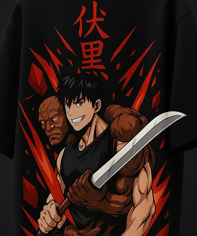 TOJI FUSHIGURO OVERSIZED TSHIRT