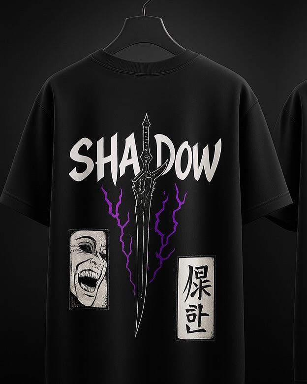 CURSED SHADOW OVERSIZED TSHIRT